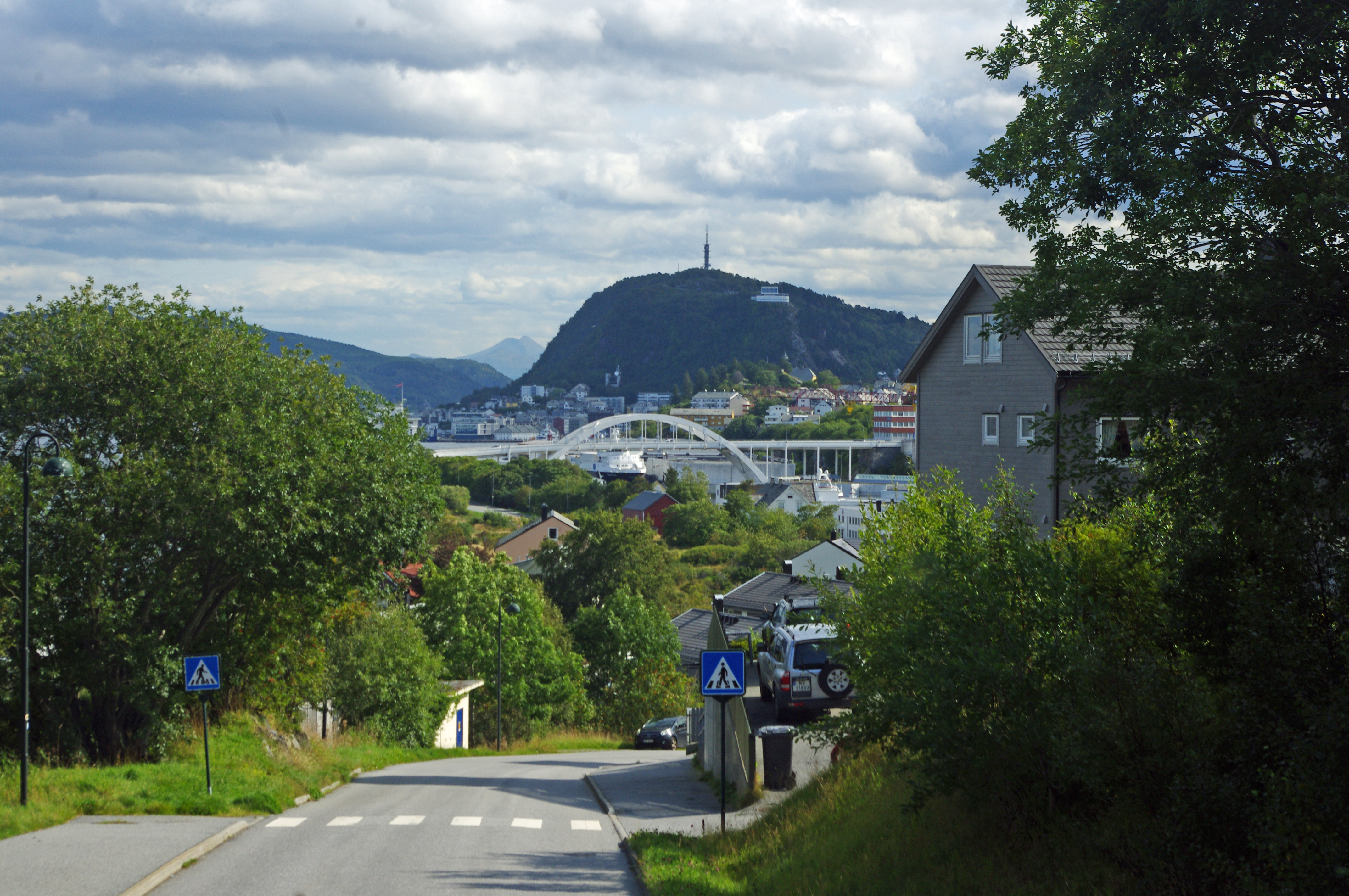 Alesund View from Road